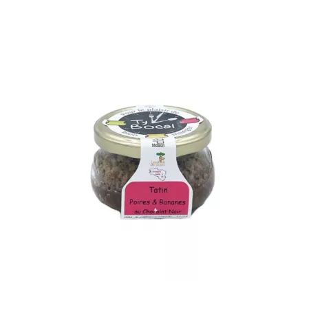 Tatin Poires et Bananes au Chocolat Noir 150g - Anti-Gaspillage 
