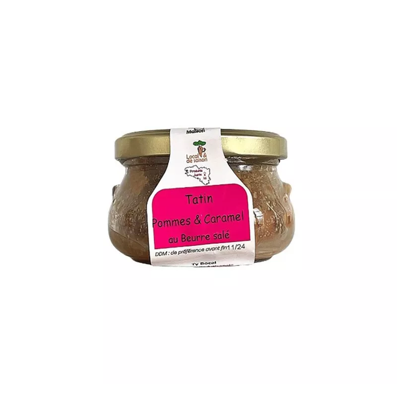 Tatin Pommes et Caramel au Beurre Salé 150g - Anti-Gaspillage 