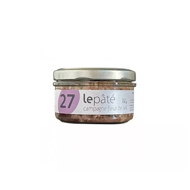 Pâté de campagne fleur de sel 130g- Anti-Gaspillage Secrets de Famille