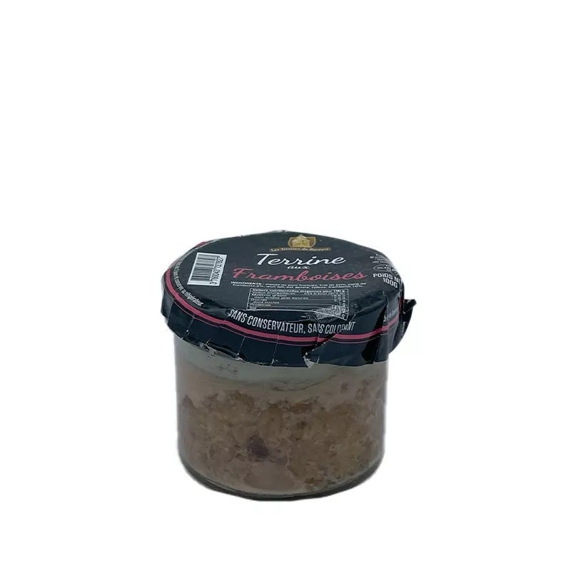Terrine aux Framboises 100g - Anti-Gaspillage Les Terrines du Barrois
