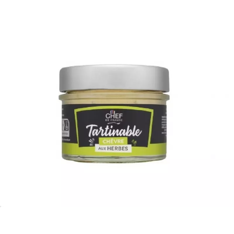 Tartinable Chèvre aux herbes 100g - Anti-Gaspillage 