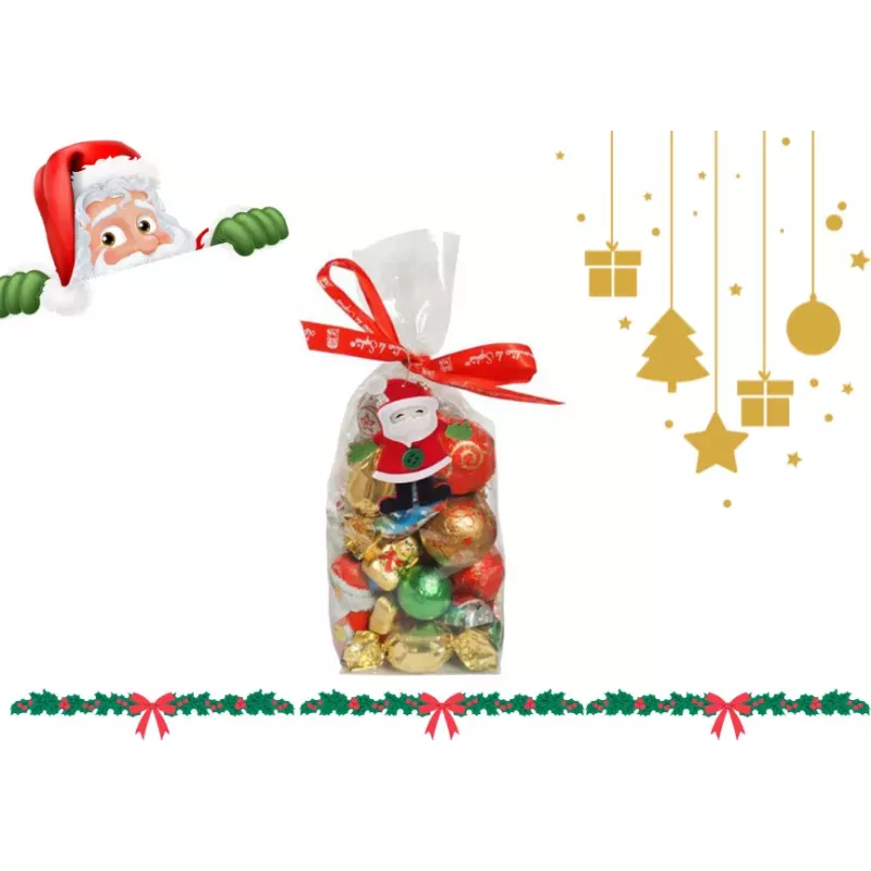 Sachet de 24 chocolats Calendrier de l'avent et feutrine 240g - Anti-Gaspillage 