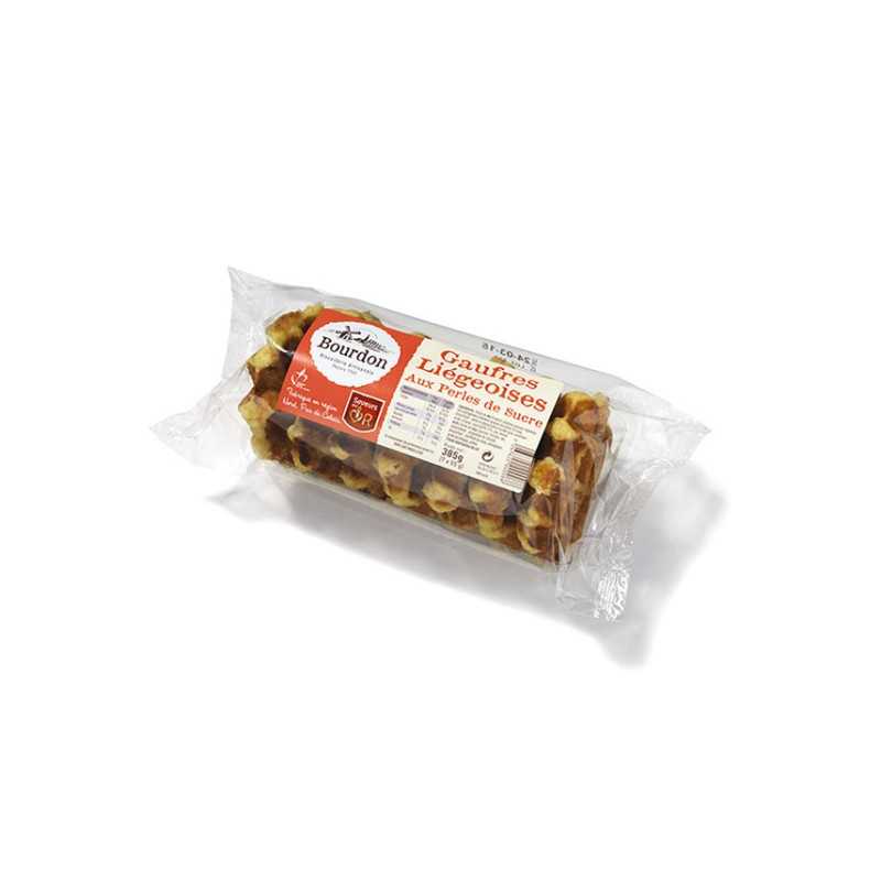 Gaufres Liégeoises aux perles de sucre 385g - 