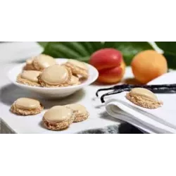 Macarons Abricot Vanille 50g - Anti Gaspi 