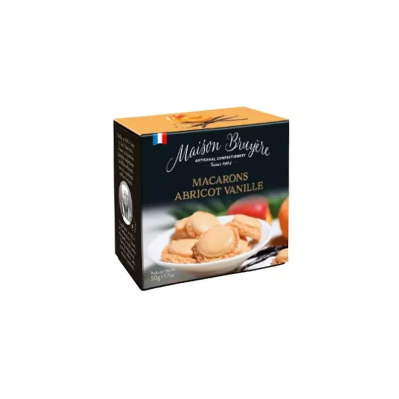 Macarons Abricot Vanille 50g - Anti Gaspi 