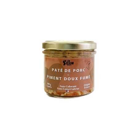 Pâté de Porc Piment doux Fumé aux Hêtres 100g 