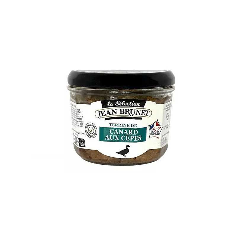 Terrine de Campagne aux Cèpes 180g - Jean Brunet 