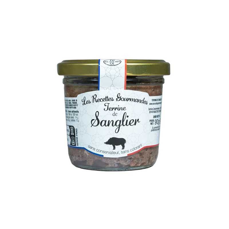Terrine de Sanglier 90g - Les Recette gourmandes 