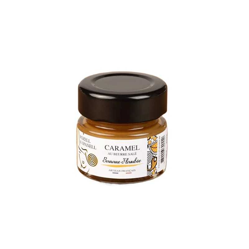 Crème Caramel au beurre salé banane flambée 40g - Anti gaspi 
