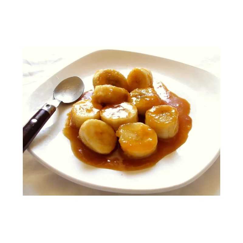 Crème Caramel au beurre salé banane flambée 40g - Anti gaspi 