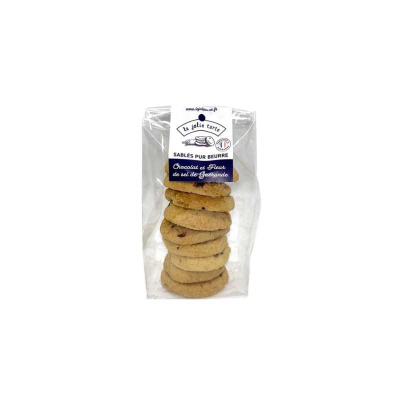 Sablés Pur Beurre chocolat et fleur de sel de Guérande 125g - Anti gaspi 