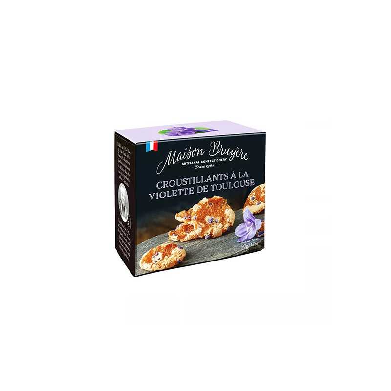 Croustillants à la Violette de Toulouse 50g 