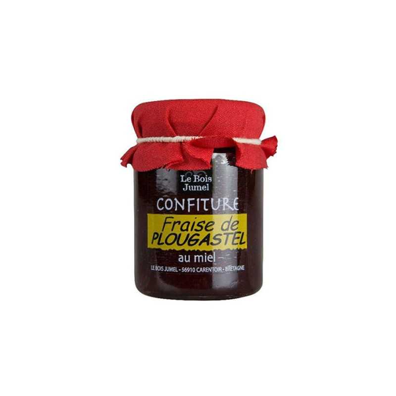 Confiture de Fraise de Plougastel au miel 120g Le Bois Jumel