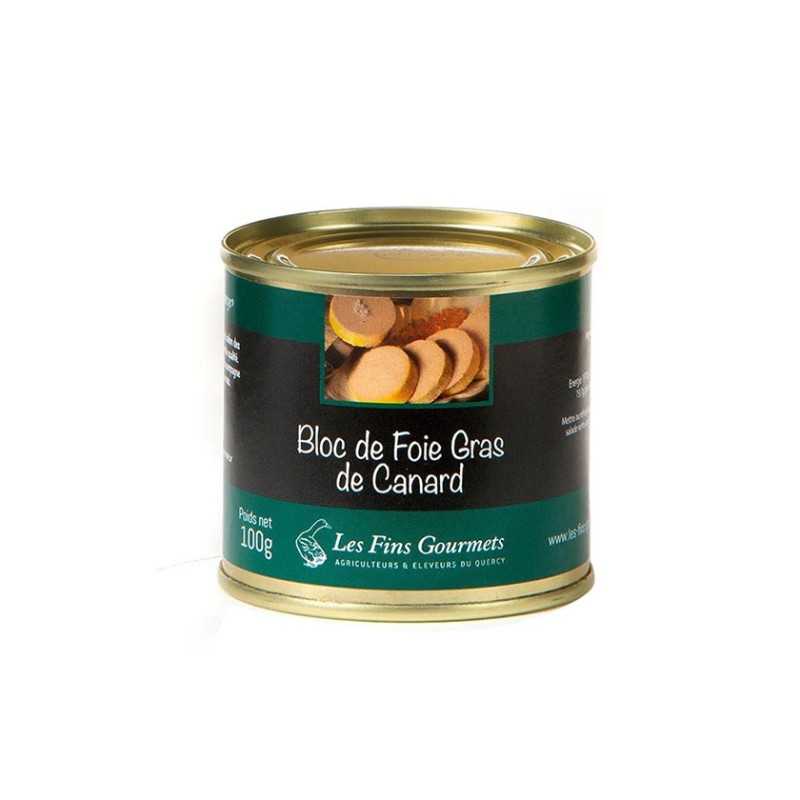 Bloc de Foie Gras de Canard 100g - Les Fins Gourmets Les Fins Gourmets