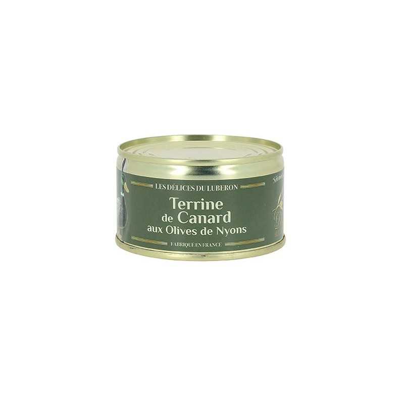 Terrine de canard aux Olives de Nyons 125g 