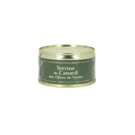 Terrine de canard aux Olives de Nyons 125g 