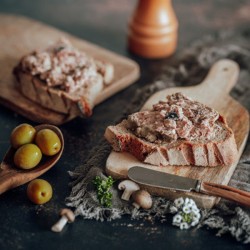 Terrine de canard aux Olives de Nyons 125g 