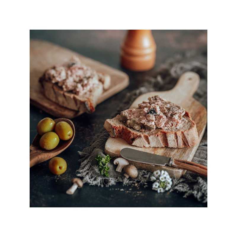 Terrine de canard aux Olives de Nyons 125g 