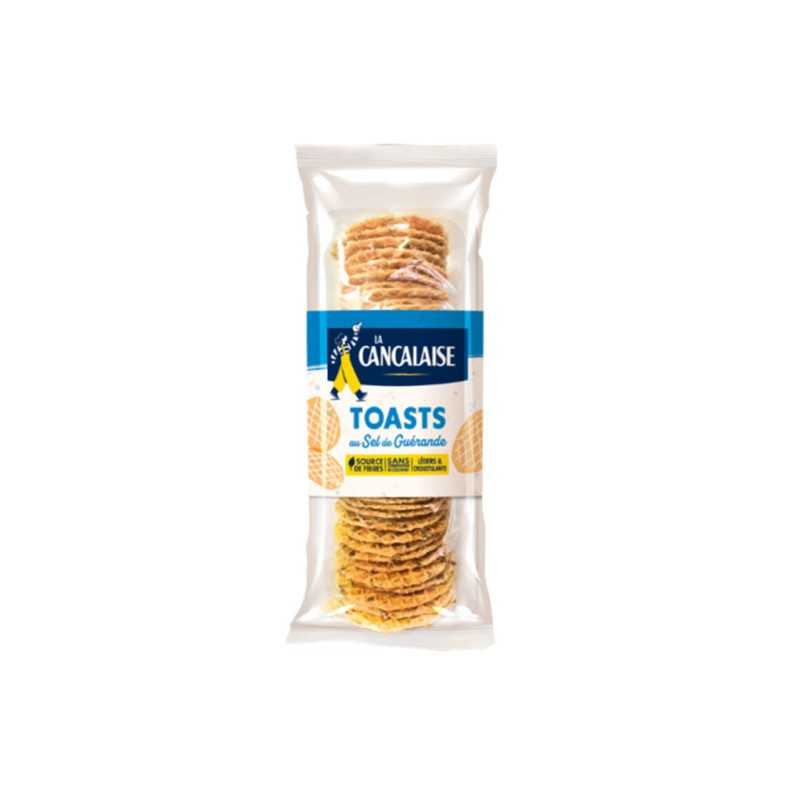 Toasts au Sel de Guérande 100g - Anti gaspi 