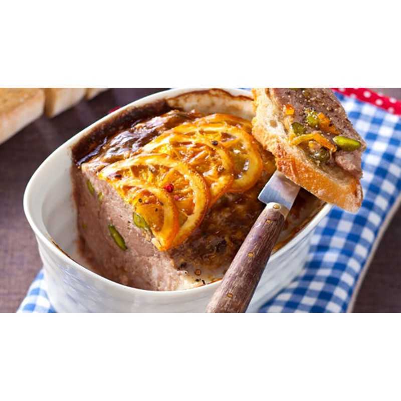 Terrine de canard à l’écorce d’orange et Cointreau 90g 