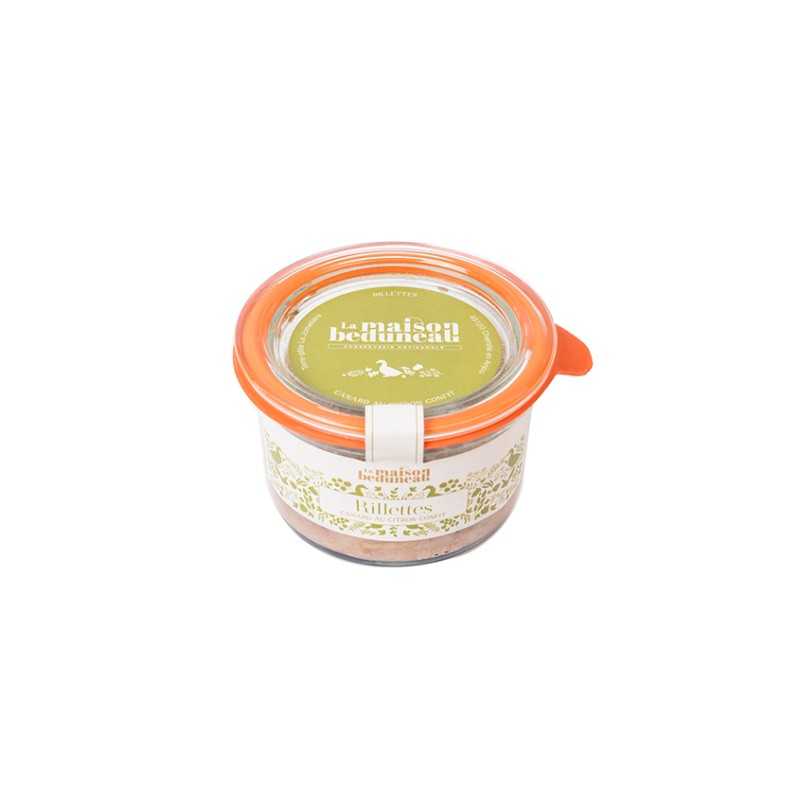 Rillettes de canard au citron confit 120 g 
