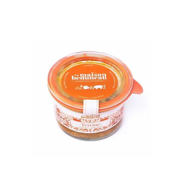 Terrine Chorizo et Poivrons 120 g Terrine Chorizo et Poivrons 120 g