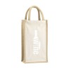 Sac à vin en Jute Canvas Double Wine Bag 