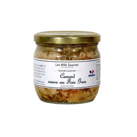 Canard Sauce au Foie Gras 
