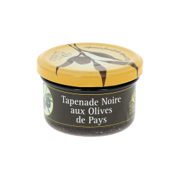 Tapenade Noire Aux Olives de Pays 90g Les délices du Lubéron