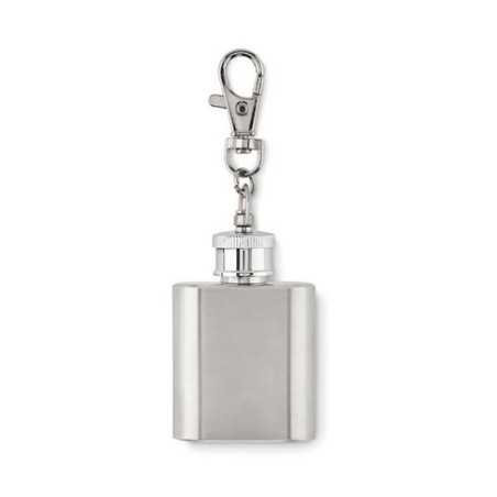 Porte-clés avec mini flasque personnalisable 