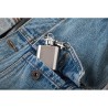 Porte-clés avec mini flasque personnalisable 