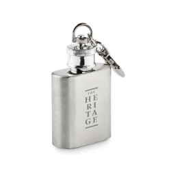 Porte-clés avec mini flasque personnalisable 