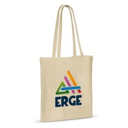 Tote bag en coton écru 140g/m² personnalisable 