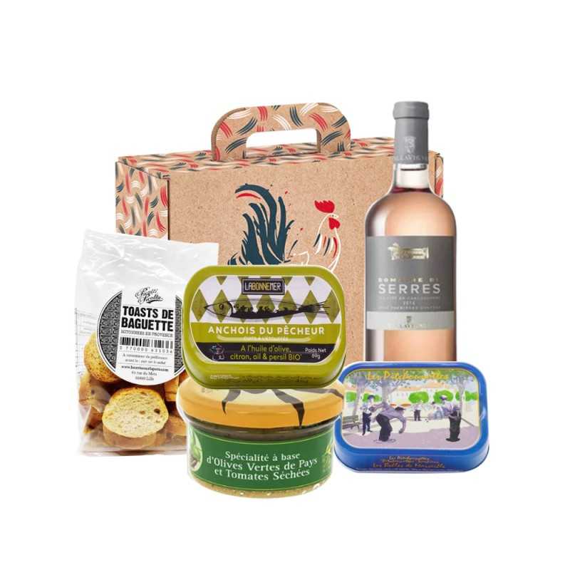 Coffret Apéritif Éclats de Provence 