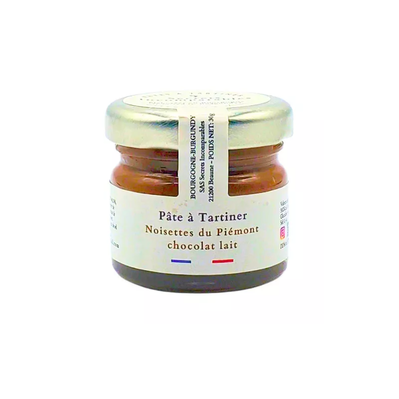 Pâte à Tartiner Noisettes du Piémont IGP Chocolat Lait 