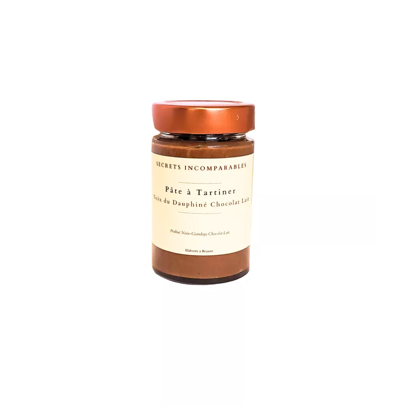 Pâte à Tartiner Noix du Dauphiné AOP Chocolat Lait 