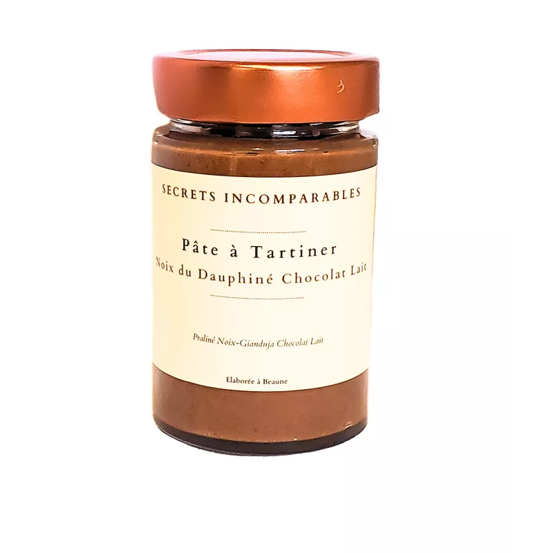 Pâte à Tartiner Noix du Dauphiné AOP Chocolat Lait 