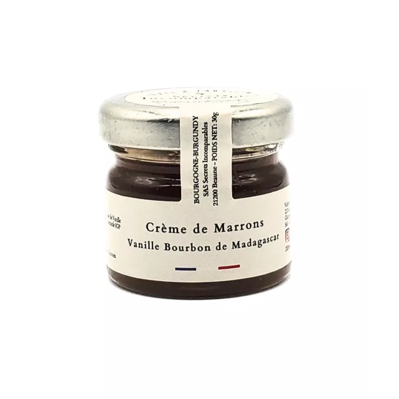 Crème de Marrons Vanille Bourbon de Madagascar 