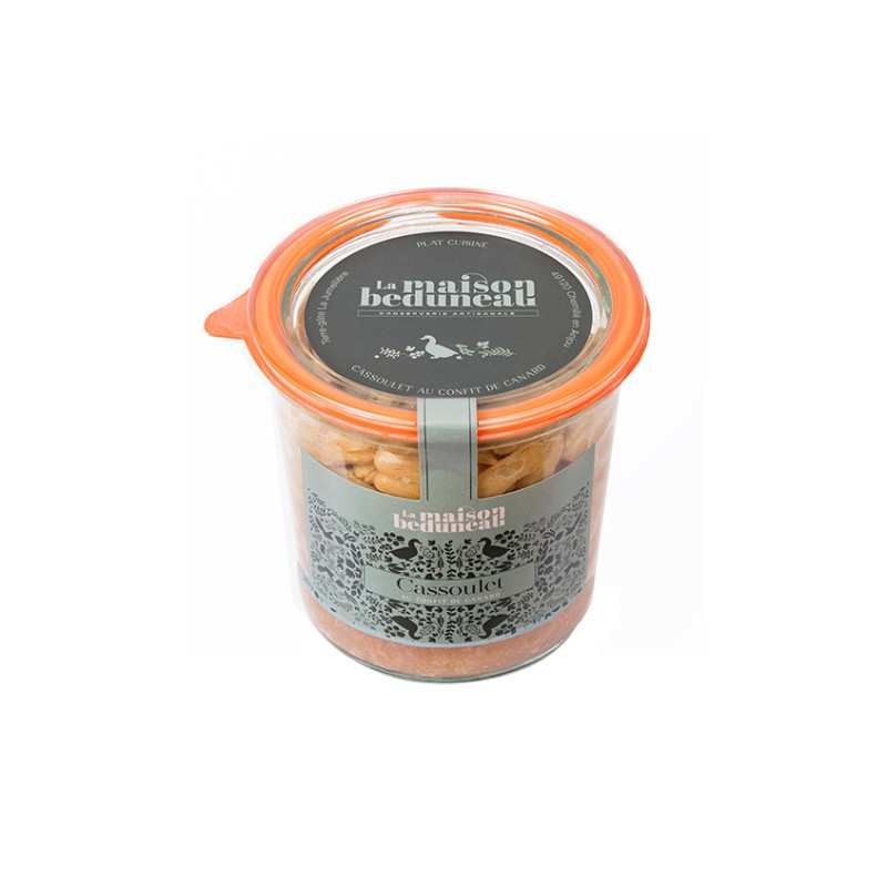 Cassoulet au confit de canard 800g 