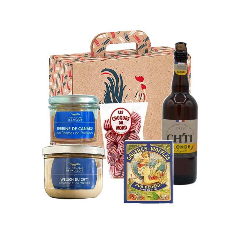 Panier Garni Trésors Gourmands de Lille – Cadeau Terroir du Nord 
