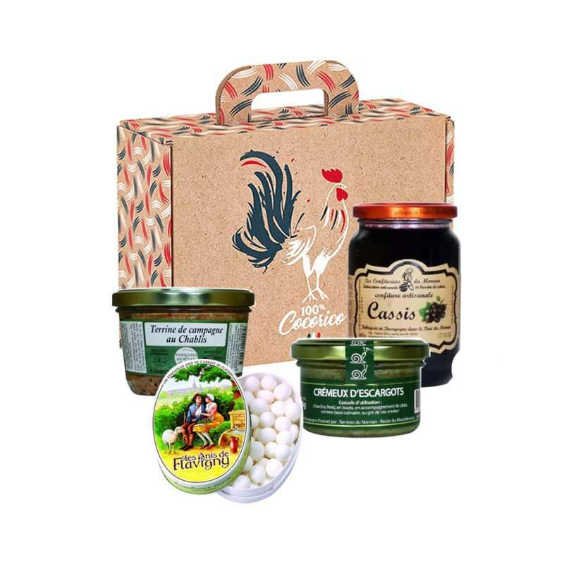 Coffret cadeau Dijon Gourmand – Saveurs de Bourgogne 