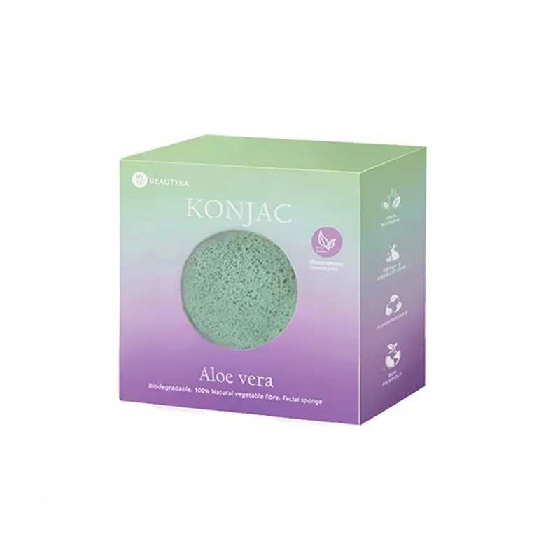 Éponge Konjac à l'Aloe Vera 