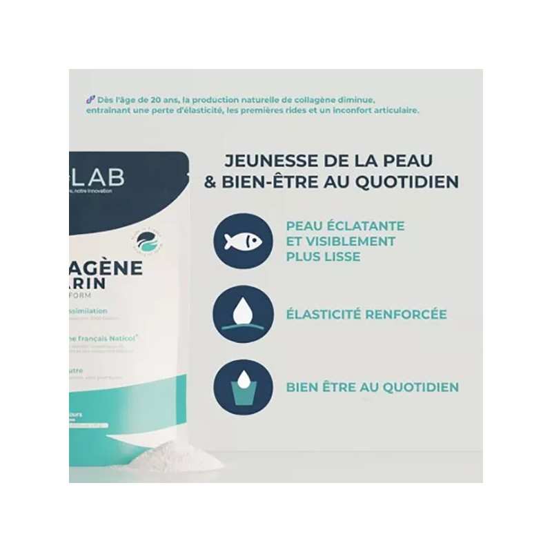 Collagène Marin 2000 Da – Sans Arôme | Beauté & Articulations 