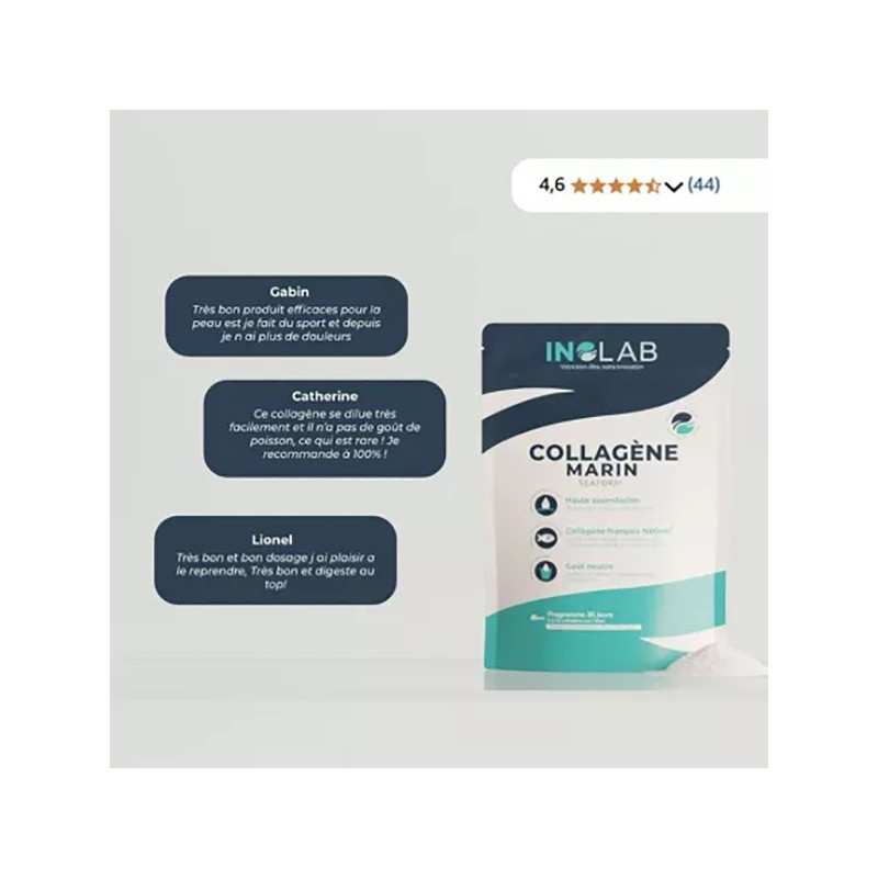 Collagène Marin 2000 Da – Sans Arôme | Beauté & Articulations 