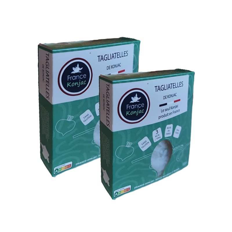 Tagliatelles de Konjac – Format économique (2x500g) 