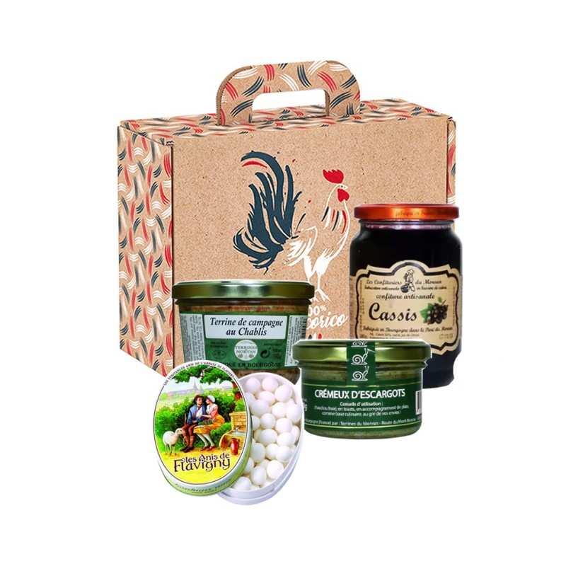 Coffret cadeau Dijon Gourmand – Saveurs de Bourgogne 