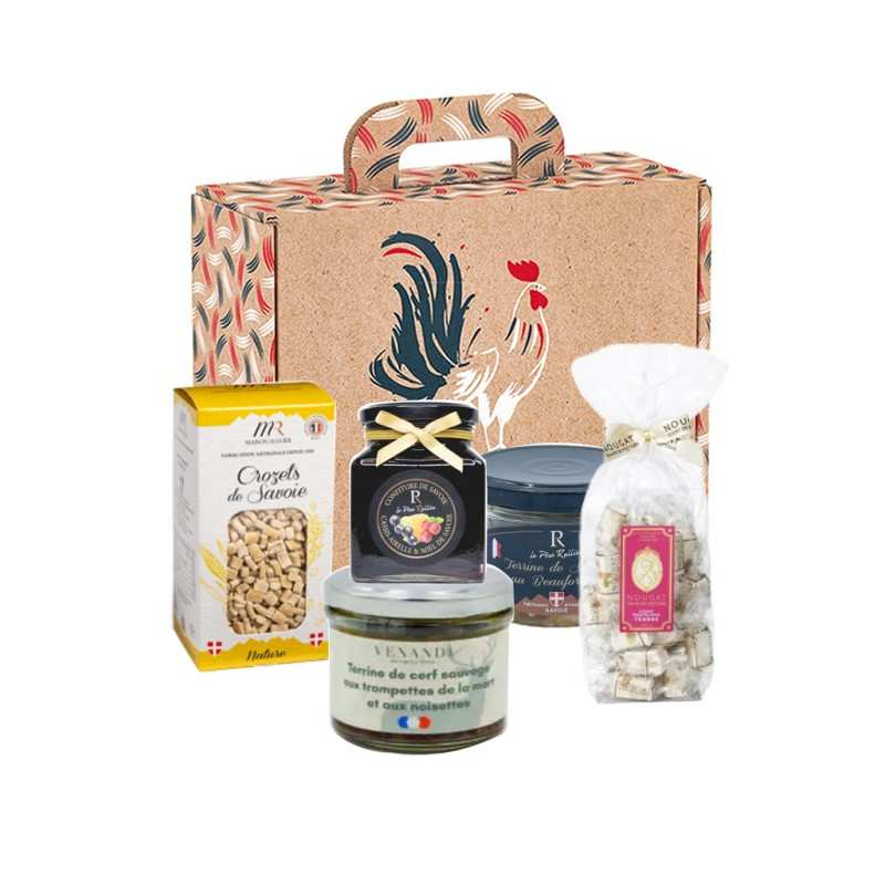 Panier garni Alpes Gourmandes – Spécialités de Grenoble 