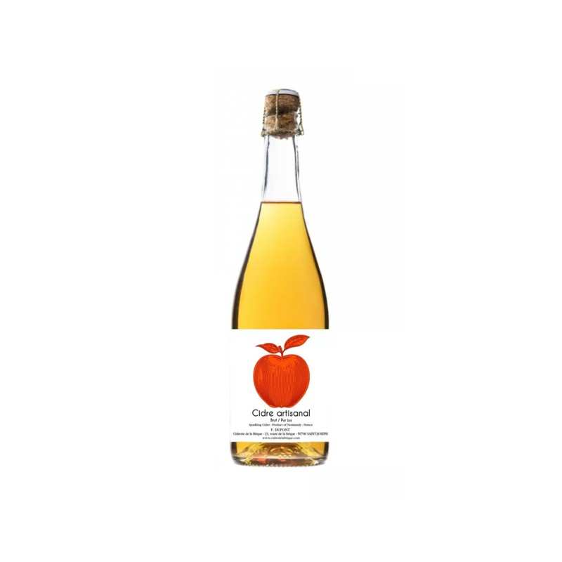 Cidre Artisanal Brut - F.Dupont 75cl