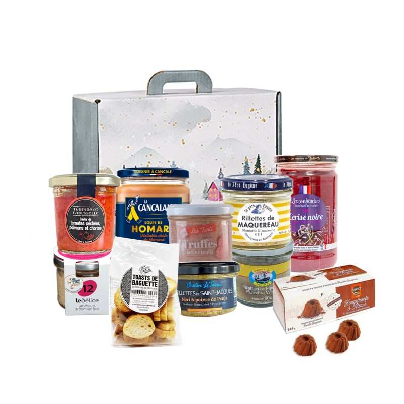 Coffret Délices de la Mer et Douceurs Gourmandes 