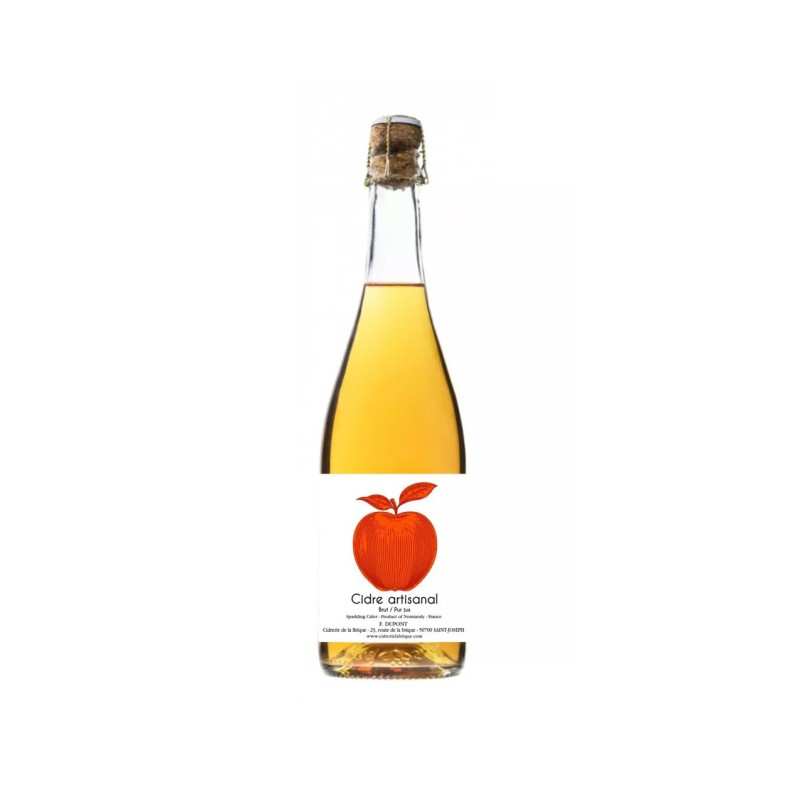 Cidre Artisanal Brut Pur Jus 75cl - F.Dupont 